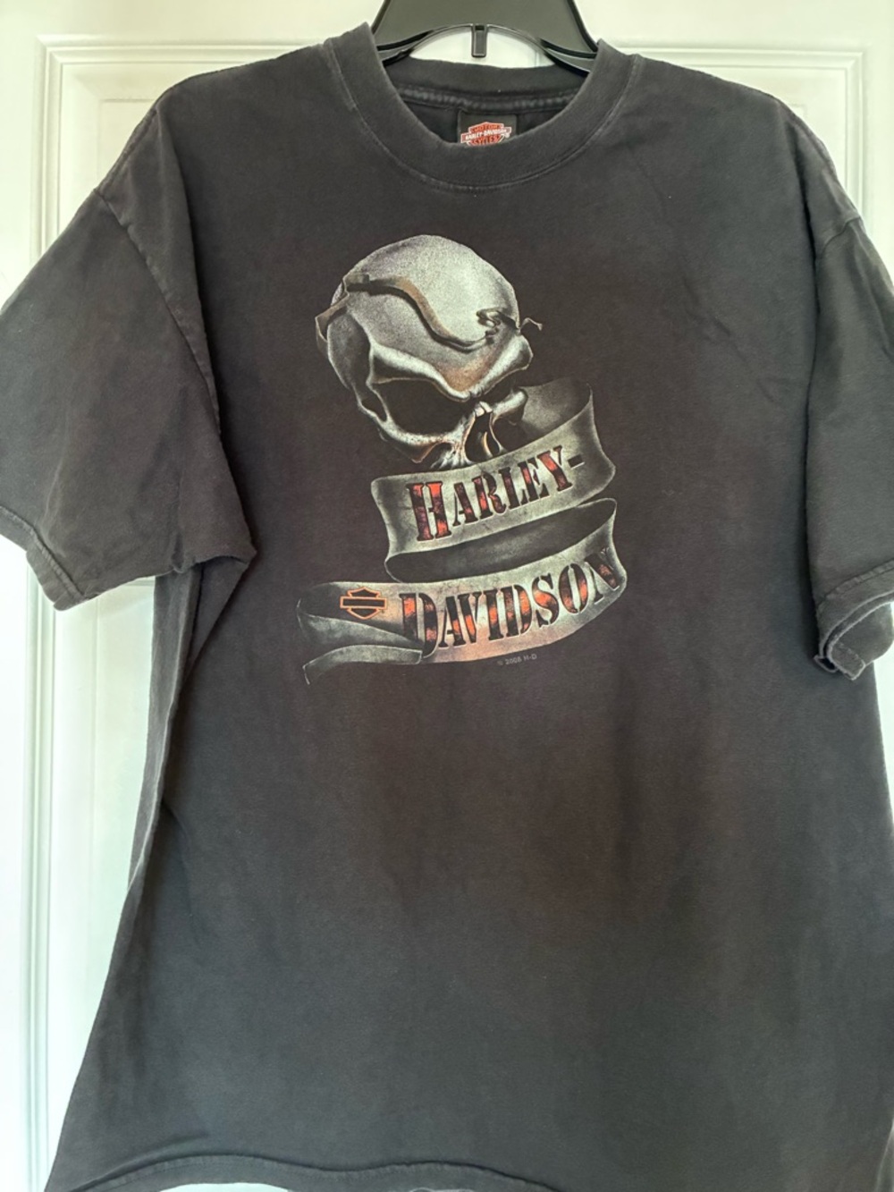 Harley-Davidson Black and Orange San Diego Dealer Tee